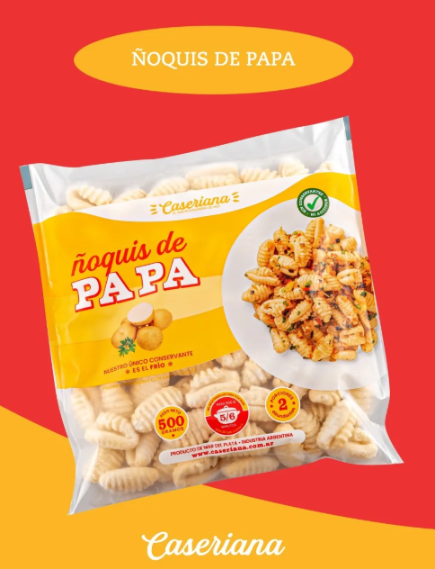 Ñoquis de papa
